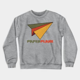 Fly Paper Plane Toy Crewneck Sweatshirt